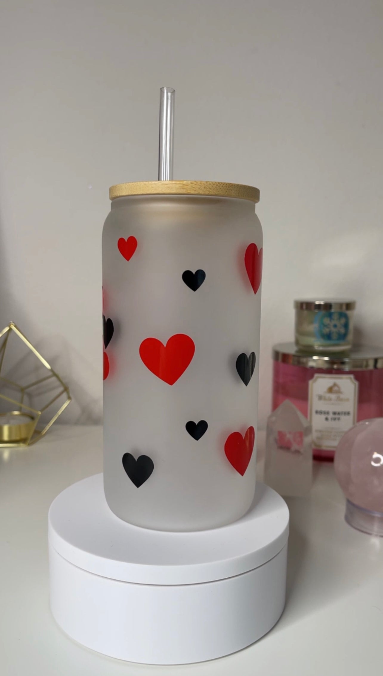 Scream Glass Can Cup 16 Oz- Ready To Ship