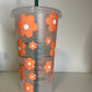 24 Oz Flower Cold Cup