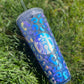 Purple Cheetah 24 Oz Snow Globe Tumbler
