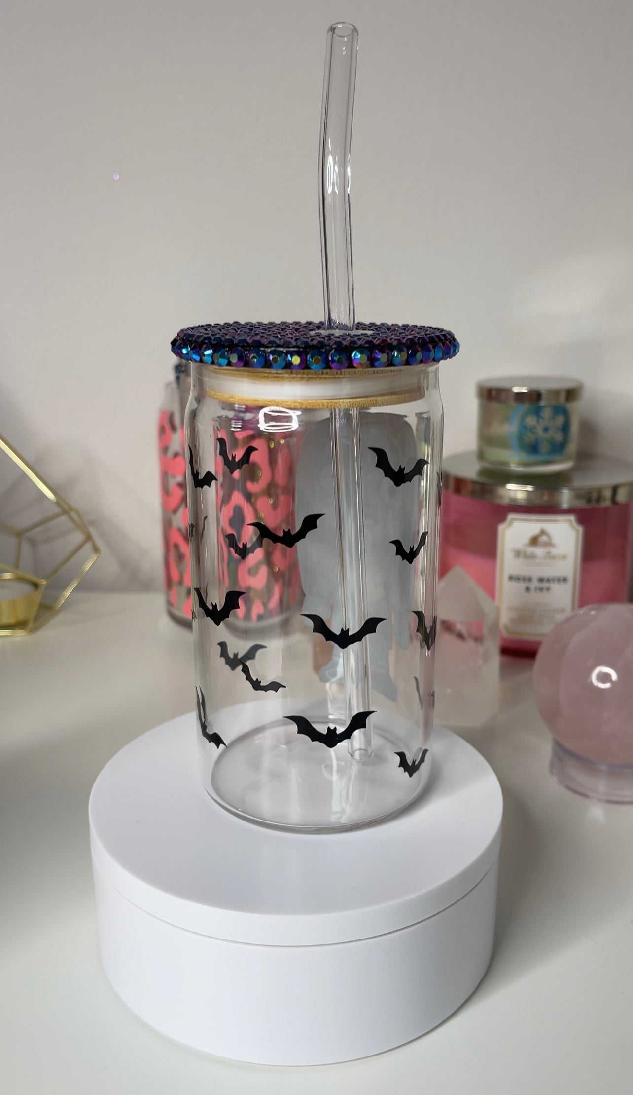 12 Oz Glass Can- Ready To Ship