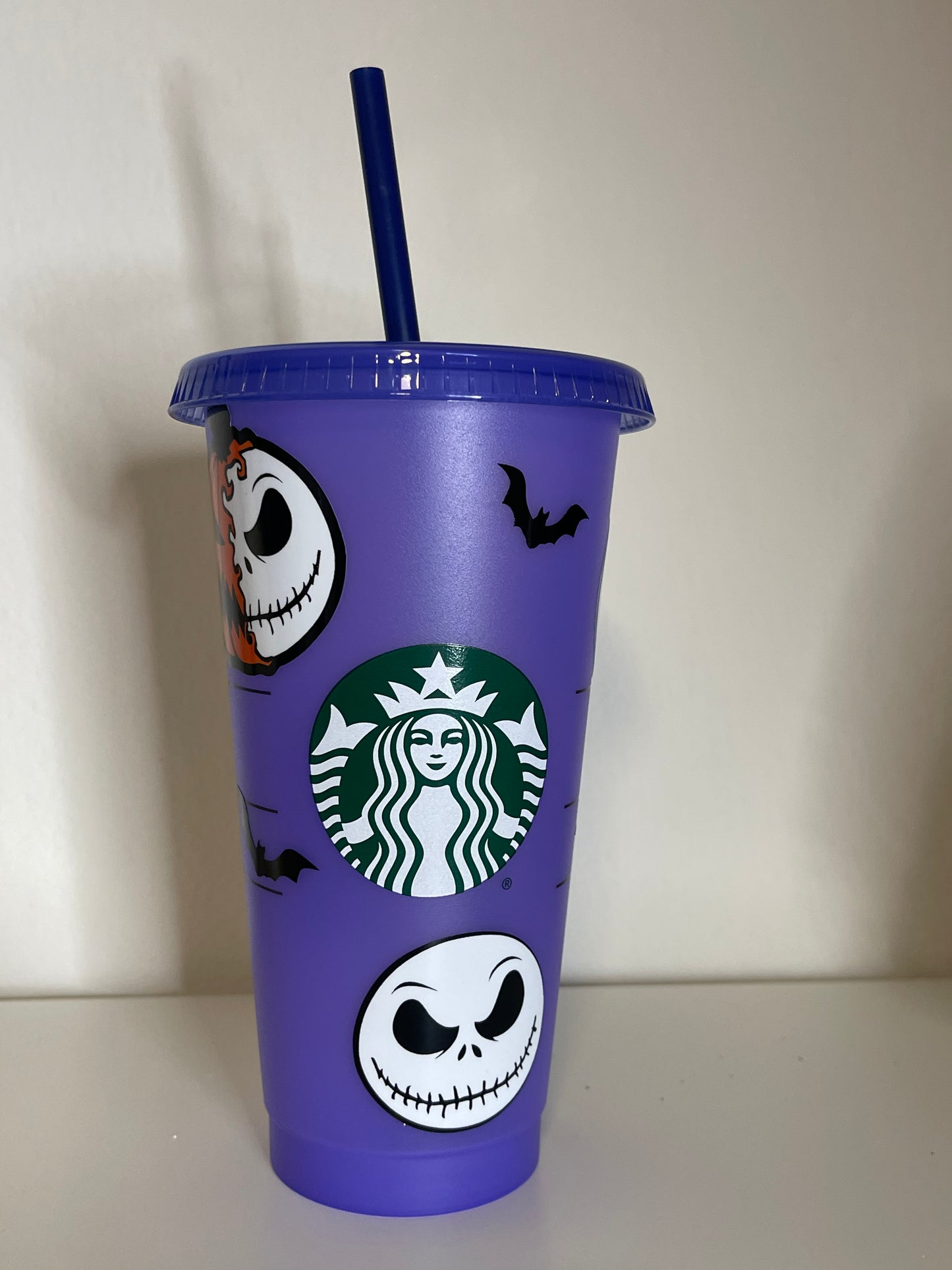 24 Oz Jack/Halloween Color Changing- Ready to ship