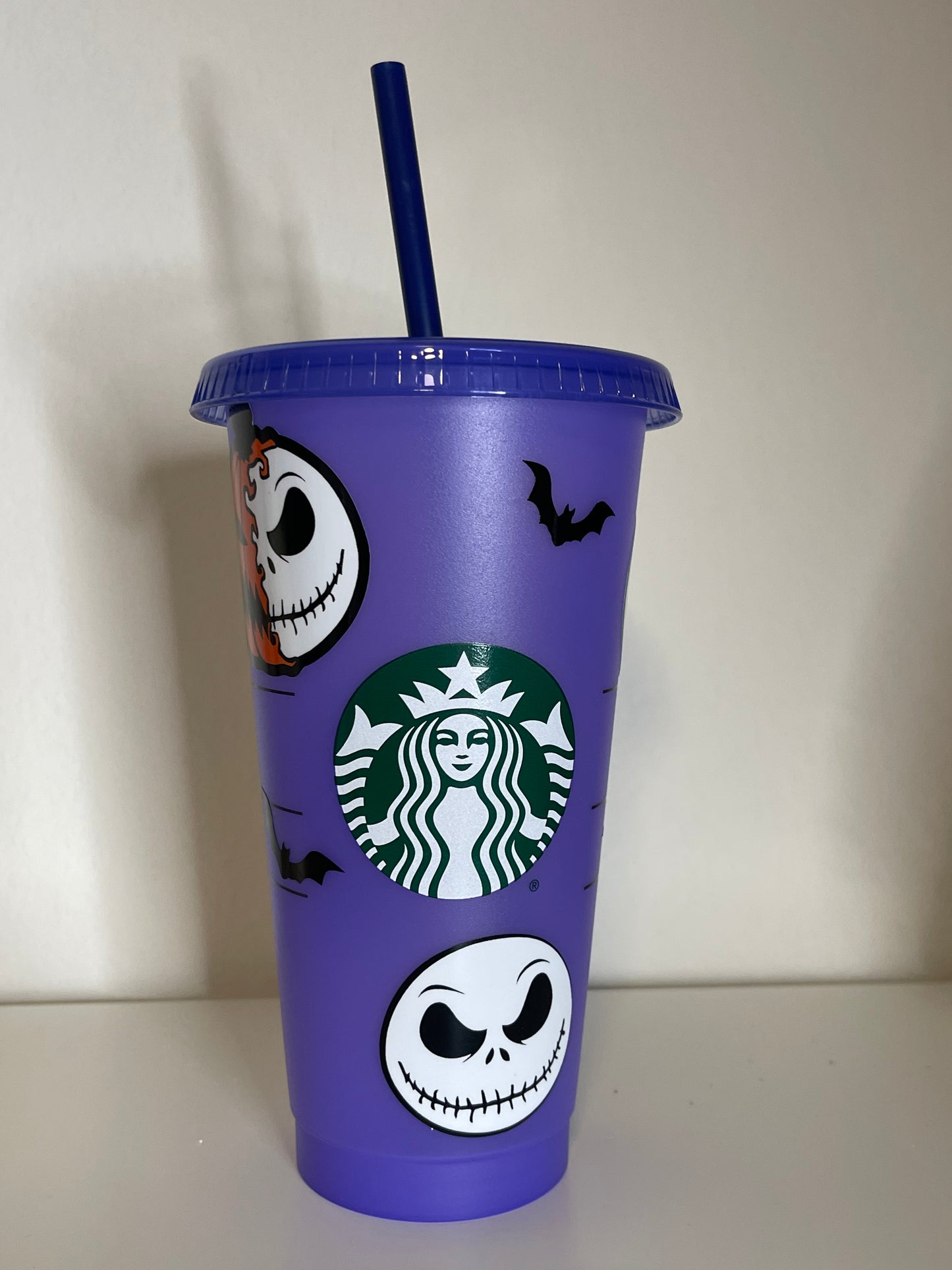 24 Oz Jack/Halloween Color Changing- Ready to ship