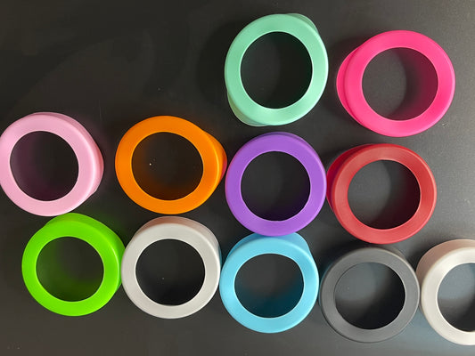 Silicone bumper for bottom of 24 Oz acrylic tumblers