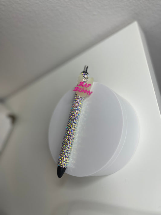 Bunny Rhinestone Pen