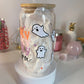 16 Oz Spooky Season Glass Can Cup- Ready To Ship