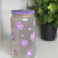 16 Oz One day a time glass can cup