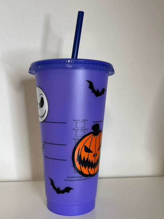 24 Oz Jack/Halloween Color Changing- Ready to ship